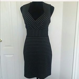 Sexy pinstriped dress